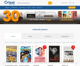 Crisol.com.pe(Librerías Crisol) Screenshot
