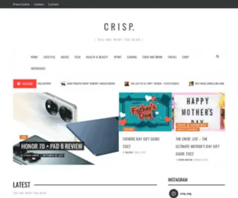 Crisp-Magazine.com(CRISP) Screenshot