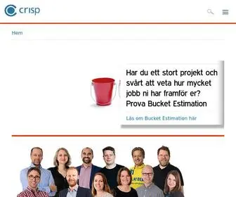 Crisp.se(Med vår hjälp blomstrar hållbara företag) Screenshot