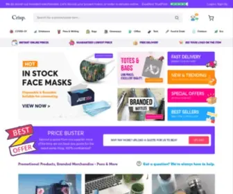 Crispbranding.co.uk(Crisp Branding) Screenshot