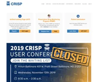 Crisphealth.org(Improve Outcomes and Enhance the Patient Experience) Screenshot