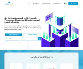 Crispidea.com(Industry Market Research) Screenshot