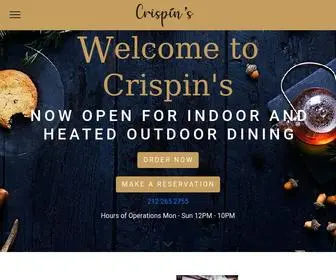 Crispinsrestaurant.com(Authentic Italian Cuisine) Screenshot