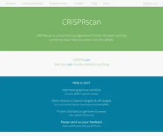 Crisprscan.org(Crisprscan) Screenshot