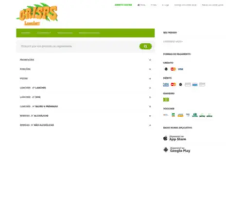 Crisps.com.br(Porto Alegre) Screenshot
