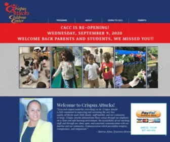 Crispus-Attucks.org(CACC) Screenshot