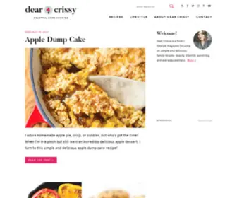 Crissypage.com(Dear Crissy) Screenshot