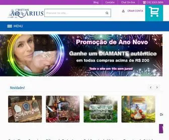Cristaisaquarius.com.br(Cristais Aquarius) Screenshot