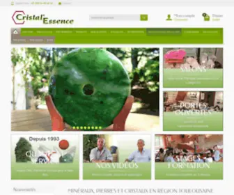 Cristal-Essence.com(Cristal Essence) Screenshot