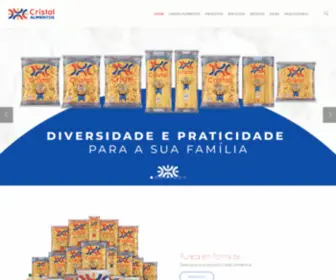 Cristalalimentos.com.br(Cristal Alimentos) Screenshot