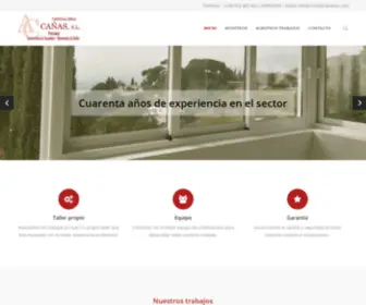 Cristaleriacanas.com(Cristalería Cañas) Screenshot