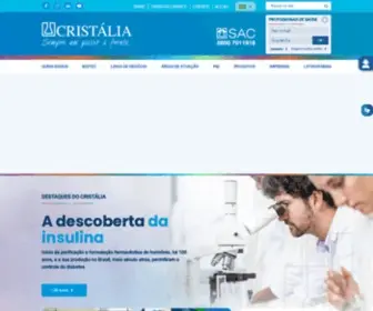 Cristalia.com.br(Cristália) Screenshot