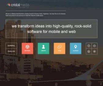 Cristalmedia.com.ar(CristalMedia) Screenshot