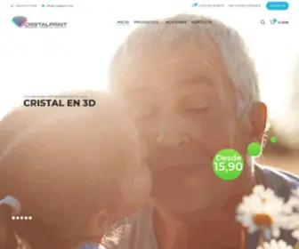 Cristalprint.com(Recuerdos para toda la vida) Screenshot