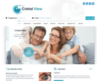 Cristalview.ro(Cristal View) Screenshot