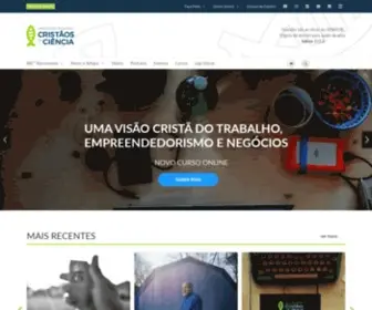Cristaosnaciencia.org.br(ABC²) Screenshot