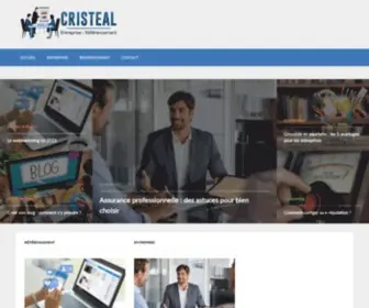 Cristeal.com(Création) Screenshot