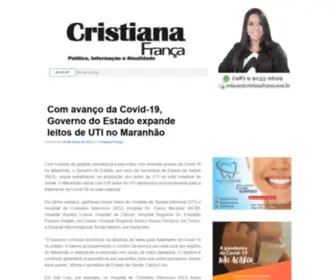 Cristianafranca.com.br(Cristiana França) Screenshot