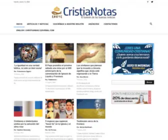 Cristianotas.com(Inicio) Screenshot