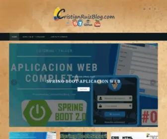 Cristianruizblog.com(Cristian Ruiz) Screenshot