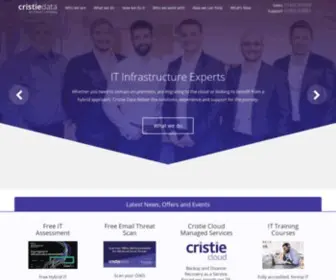 Cristie.co.uk(Cristie Data) Screenshot