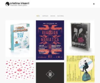 Cristinairisarri.es(Cristina Irisarri) Screenshot