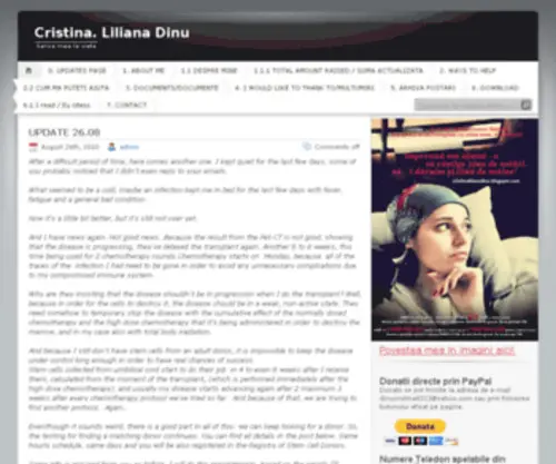 Cristinalilianadinu.ro(Liliana Dinu) Screenshot