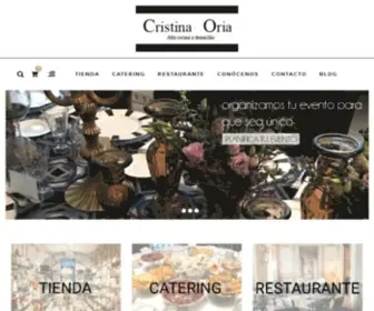 Cristinaoria.com(Cristina Oria) Screenshot