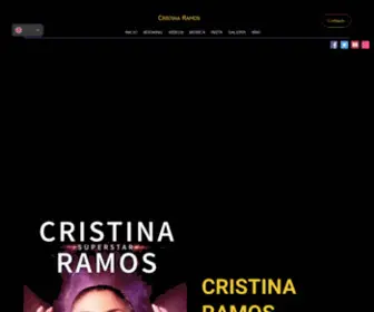 Cristinaramos.es(Cristina Ramos: La Voz Increíble despega con SUPERSTAR) Screenshot