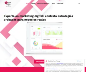 Cristinatorres.es(Experta en marketing digital) Screenshot