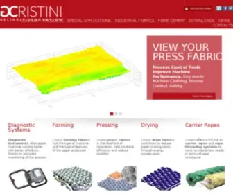 Cristini.com(Cristini Felts) Screenshot