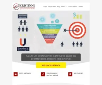 Cristinne.ro(Expertul tau in Marketing Online) Screenshot