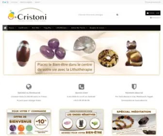 Cristoni.com(Vente) Screenshot