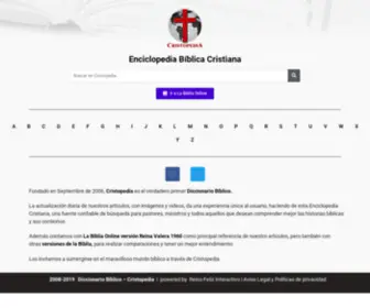 Cristopedia.org(Fundado en Septiembre de 2006) Screenshot