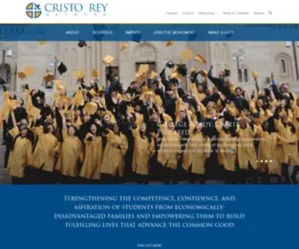 Cristoreynetwork.org(Cristo Rey Network) Screenshot