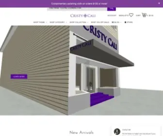 Cristycali.com(Cristy Cali) Screenshot