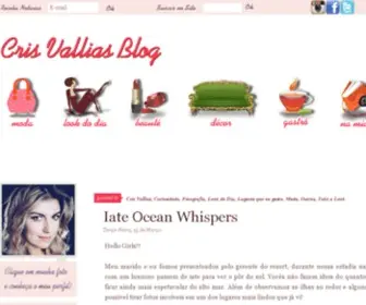 Crisvallias.com.br(Cris Vallias) Screenshot
