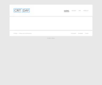 Critday.com(Boost Your Architecture) Screenshot