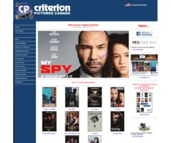 Criterionpic.com(Criterion Pictures Canada) Screenshot