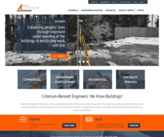 Criterium-Bennett.com(Criterium-Bennett Engineers) Screenshot