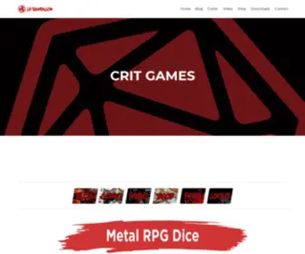 Critgames.com(Crit Games Crit Games) Screenshot