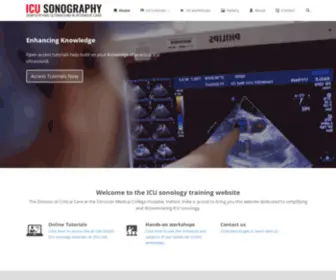 Criticalecho.com(Demystifying ultrasound in intensive care) Screenshot