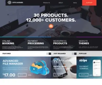 Criticalgears.io(Website Design & Development Studio) Screenshot