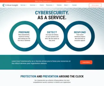 Criticalinsight.com(Critical Insight) Screenshot