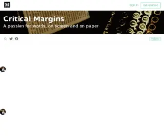 Criticalmargins.com(Critical Margins) Screenshot