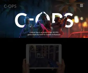 Criticalopsgame.com(Critical ops) Screenshot