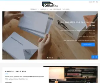 Criticalpass.com(Critical Pass) Screenshot