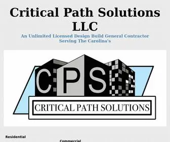 Criticalpathsolutions.com(Critical Path Solutions) Screenshot