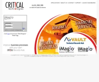 Criticaltech.com(Critial Technologies) Screenshot