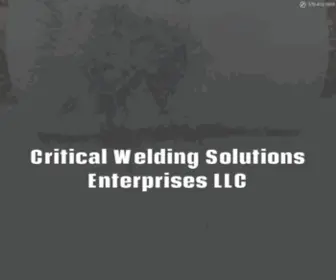 Criticalweldingsolutions.com(CWS) Screenshot